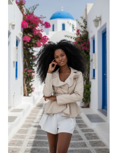 CHAQUETA PULIPIEL BEIGE